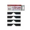Q-lon 3091, doos met vier hoekjes, zwart